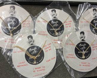 Brenda Lee Record Pendants