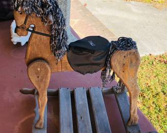 Antique Hobby Horse in EUC