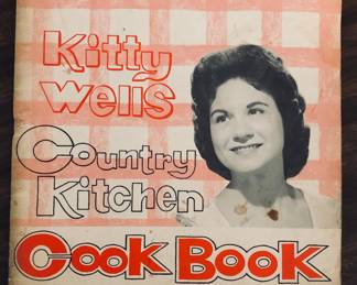 Kitty Wells Country Kitchen Cookbook Autographed 
