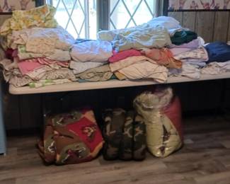 Sheet sets, comforters 