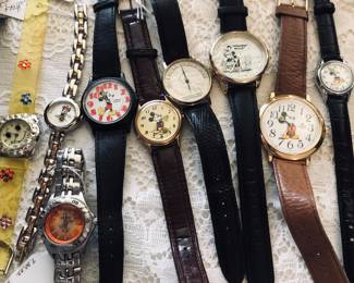 Vintage Mickey/Disney Wrist Watches