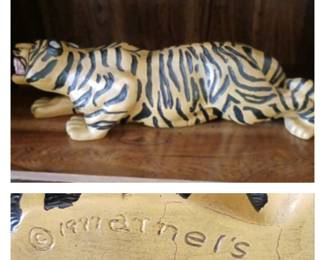 1977 Arnel’s Large Ceramic Tiger 