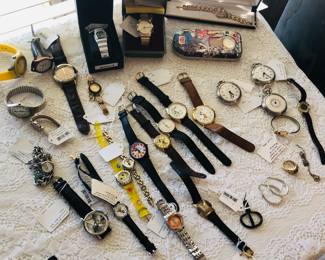 Vintage Wristwatches, Pocket Watches, Juice Harp, UT Watch