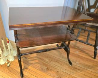 Antique accent table