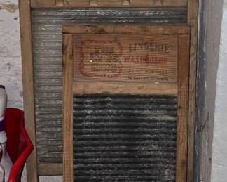 Old washboards