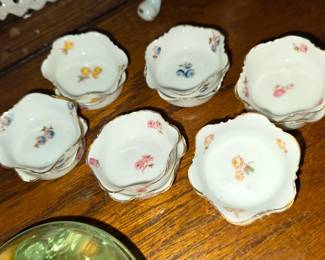 Antique Bavarian salt cellars