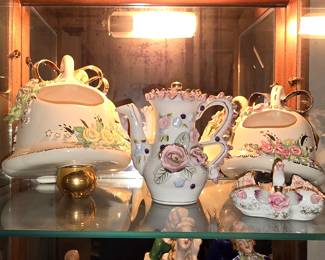 Vintage porcelain collectibles