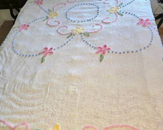 Vintage chenille bedspreads...
