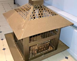 Antique Hendryx bird cage