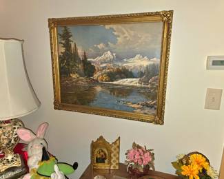 Frederick D Ogden Landscape Litho Print 