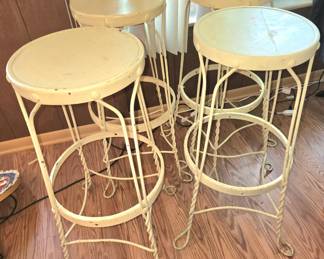Ice cream parlor stools