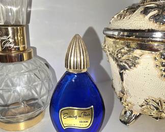 Vintage evening in  Paris perfume bottle