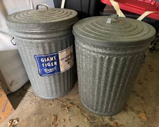 Trash cans