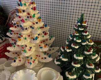 Ceramic Christmas trees