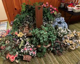 Faux flowers