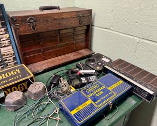 Antique tool box