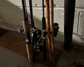 Fishing poles