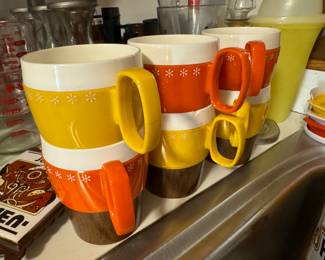 vintage mugs