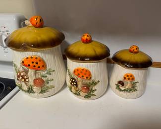 Merry Mushroom canisters