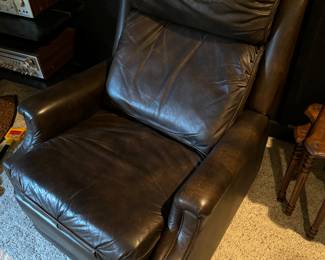 leather recliner