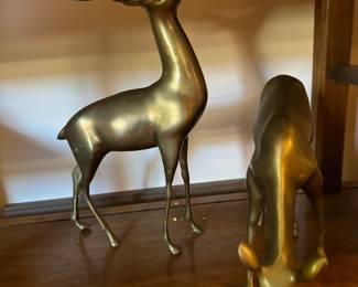 brass deer