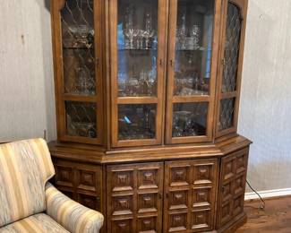 Vintage Drexel Esperanto China Cabinet