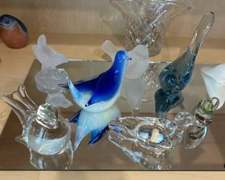 Murano Glass Birds