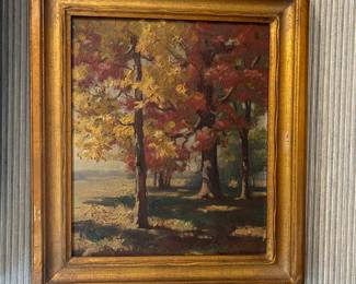Signed Paul T. Sargent Art 1933