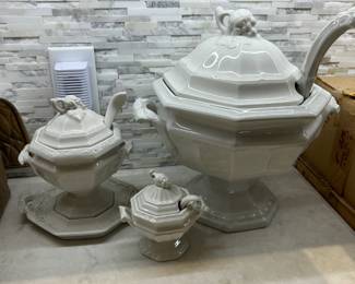Ironstone Tureen Set