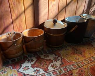 vintage ice buckets
