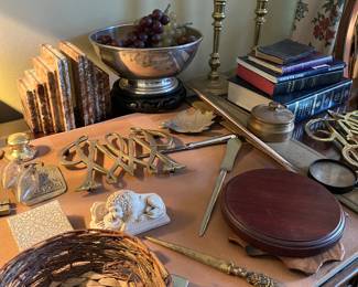 1950s Williamsburg solid brass trivet