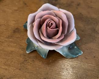 German rose figurine