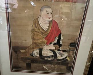 "The priest Jion Daishi" framed