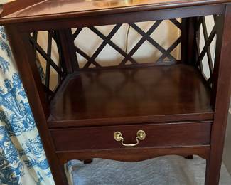 Henkel Harris single drawer nightstand
