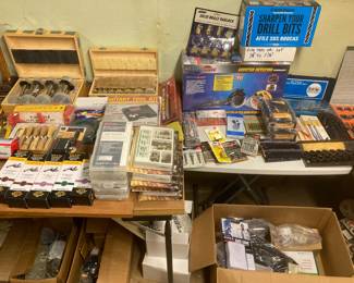 Drill bit sets unopened