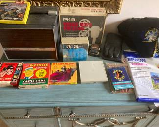Bell and Howell 8 MM player and movies