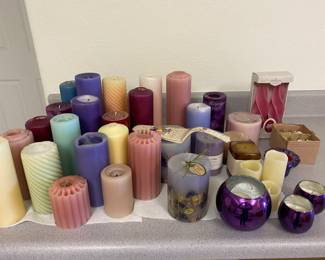 Candles, candles and more candles 