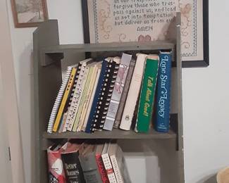 Cookbooks.
Lord's Prayer.