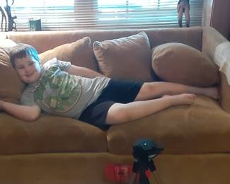 Cool Loveseat >> Wesley Not Included.