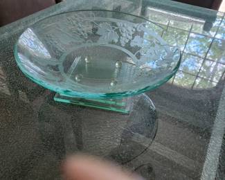 CLAUSEN GLASS BOWL