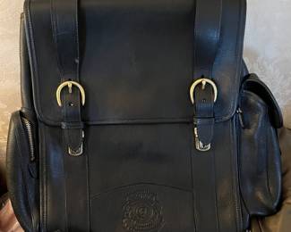 GHURKA LEATHER BACKPACK