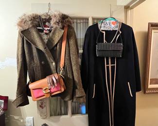 HOBBS SUIT, NEW COACH HANDBAG