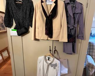 HOBBS, TAHARI, ST. JOHN AND OTHER DESIGNER CLOTHING