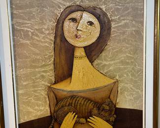 ORIGINAL JOYCE ROYBAL OIL PAINTING