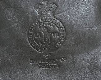 POLO LEATHER DUFFLE BAG