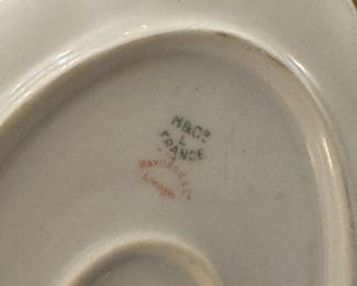 Haviland & Co Limoges Sauce Bowl with Underplate. Photo 3 of 3.