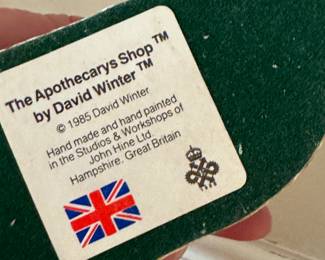 "The Apothecary Shop" By David Winter. Photo 2 of 2.