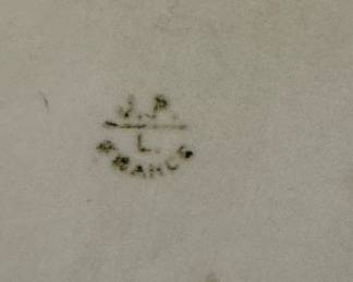 J P Limoges Platter. Photo 2 of 2.