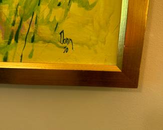 Daisy Still Life. Oil on Canvas. Signed by Artist. Photo 2 of 2.