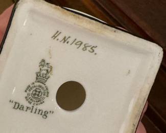 Royal Doulton "Darling" Figurine. Photo 2 of 2.